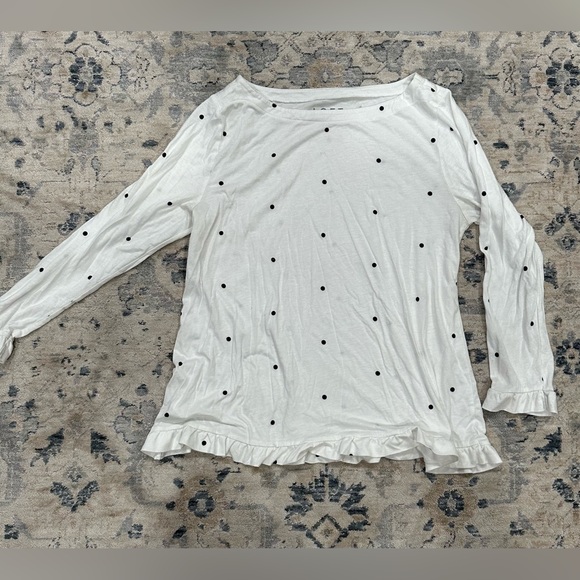 Loft Ruffle Dot Shirt - Picture 3 of 3